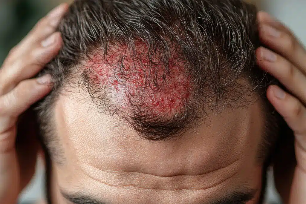 Psoriasis en la cabeza: 5 causas, síntomas y tratamientos efectivos 3 Sintomas caracteristicos de la psoriasis en la cabeza
