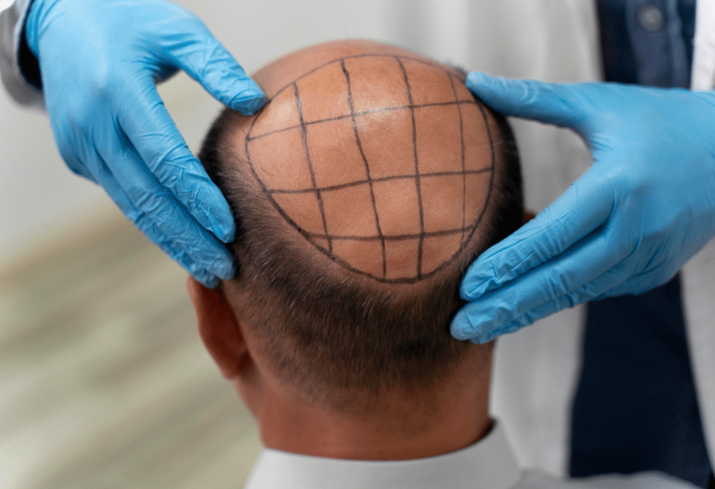 Entradas o coronilla: ¿qué zona conviene tratar primero con injerto capilar? 2 Comparación del patrón de pérdida de cabello en entradas y coronilla