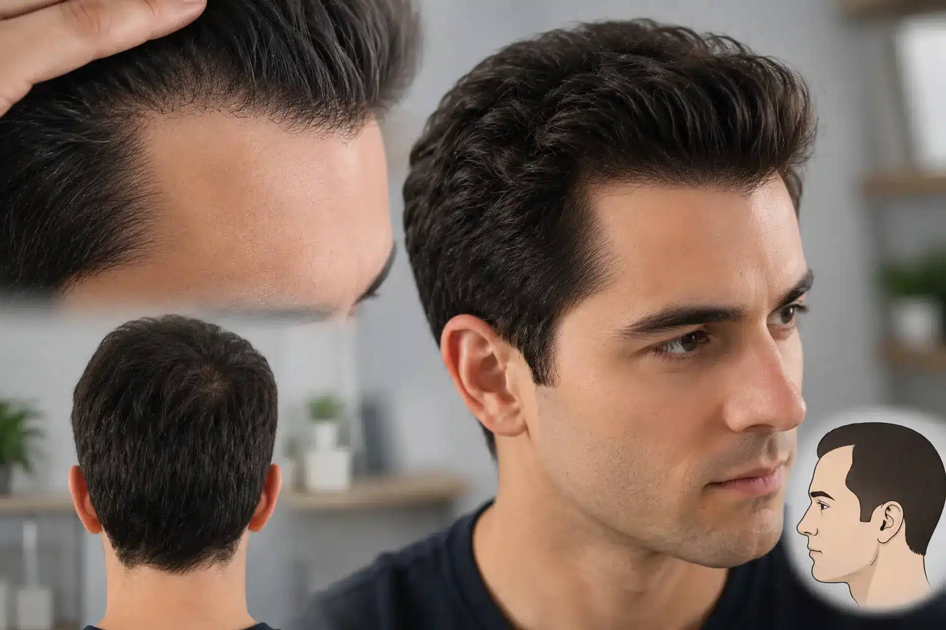 Cómo se utiliza la escala Norwood para evaluar la pérdida de cabello antes de un injerto capilar 3 Evaluación de alopecia androgenética masculina