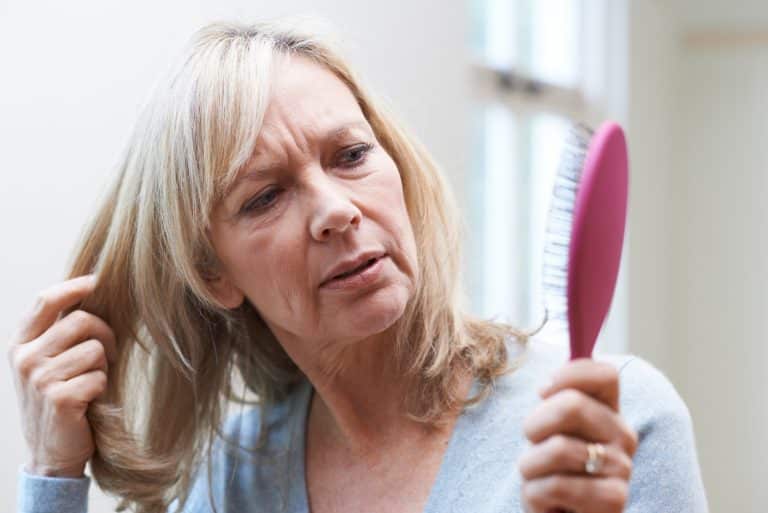 Pérdida de cabello en la menopausia